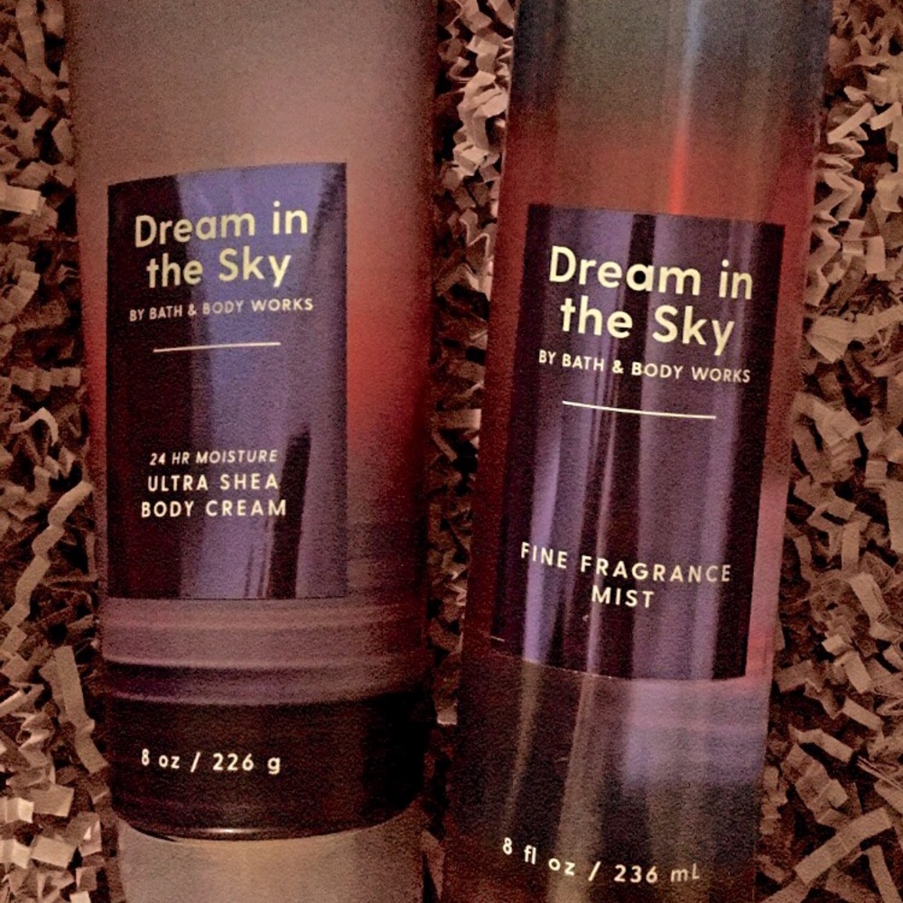 Body spray and lotion: Dream in the Sky